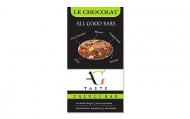 All Good Taste Le Chocolat Energy Bar   Box  30 grams